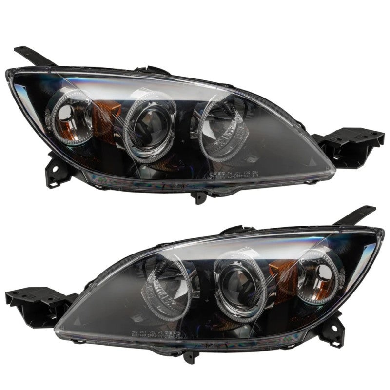 Oracle 04-09 Mazda 3 SMD HL – Hatchback – Halogen Style – ColorSHIFT w/ BC1 Controller