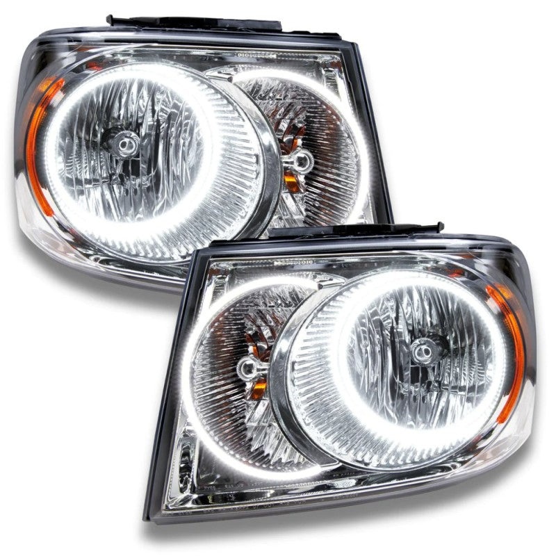 Oracle 07-09 Dodge Durango SMD HL – Chrome – ColorSHIFT w/ BC1 Controller