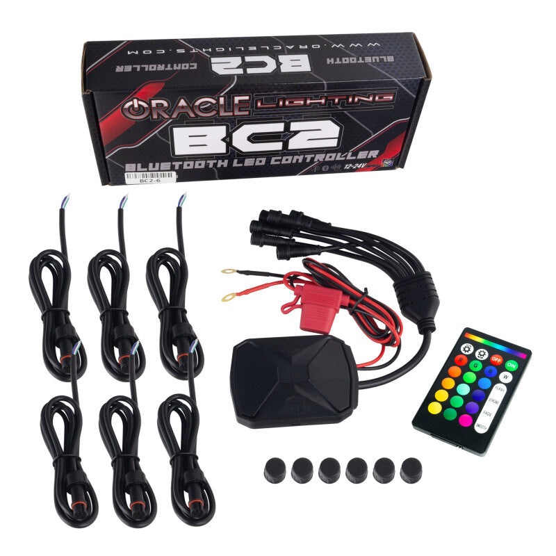 ORACLE Lighting BC2 Bluetooth ColorShift RGB LED Controller – 6 Output