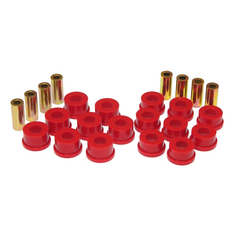 Prothane 07-11 Jeep Wrangler Rear Control Arm Bushings – Red