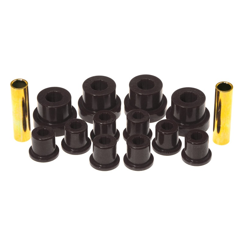Prothane 76-86 Jeep CJ5/CJ7 Front Spring & Shackle Bushings – Black