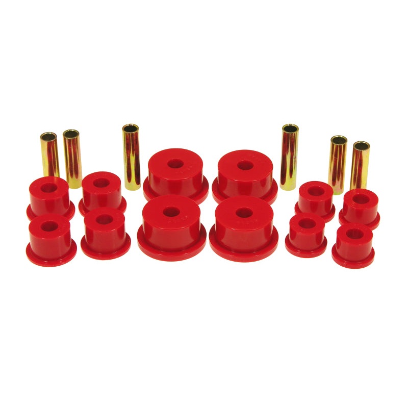 Prothane 84-99 Jeep Cherokee / Commander Spring & Shackle Bushings – Red