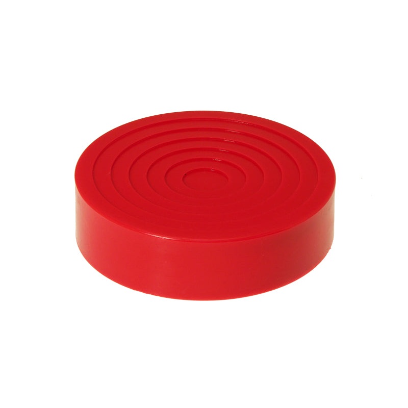 Prothane Universal Jack Pad 7.25in Diameter Model – Red