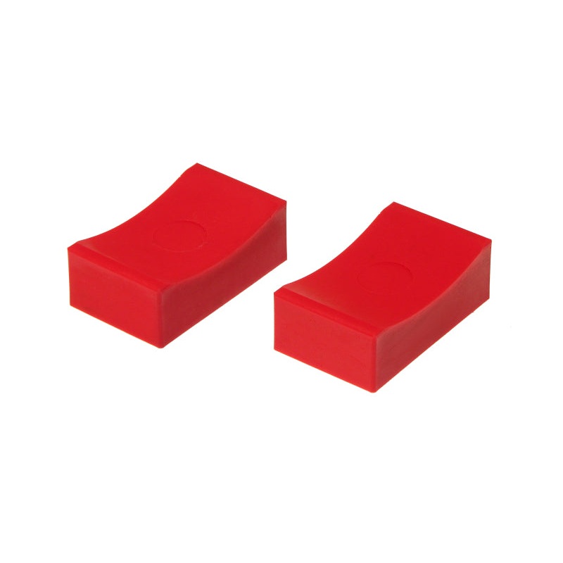 Prothane Universal Jack/Stand Pads (Fits 2.5 x 4.5 Head) – Red