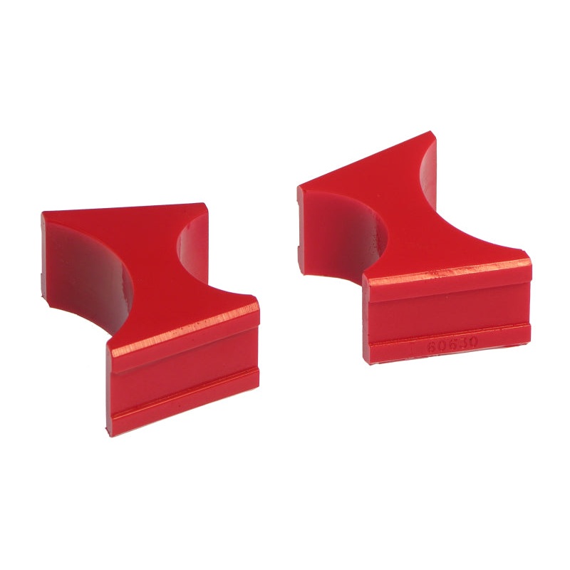 Prothane Universal Shock Reservoir Mounts – 1.5/2.5 Diameter – Red