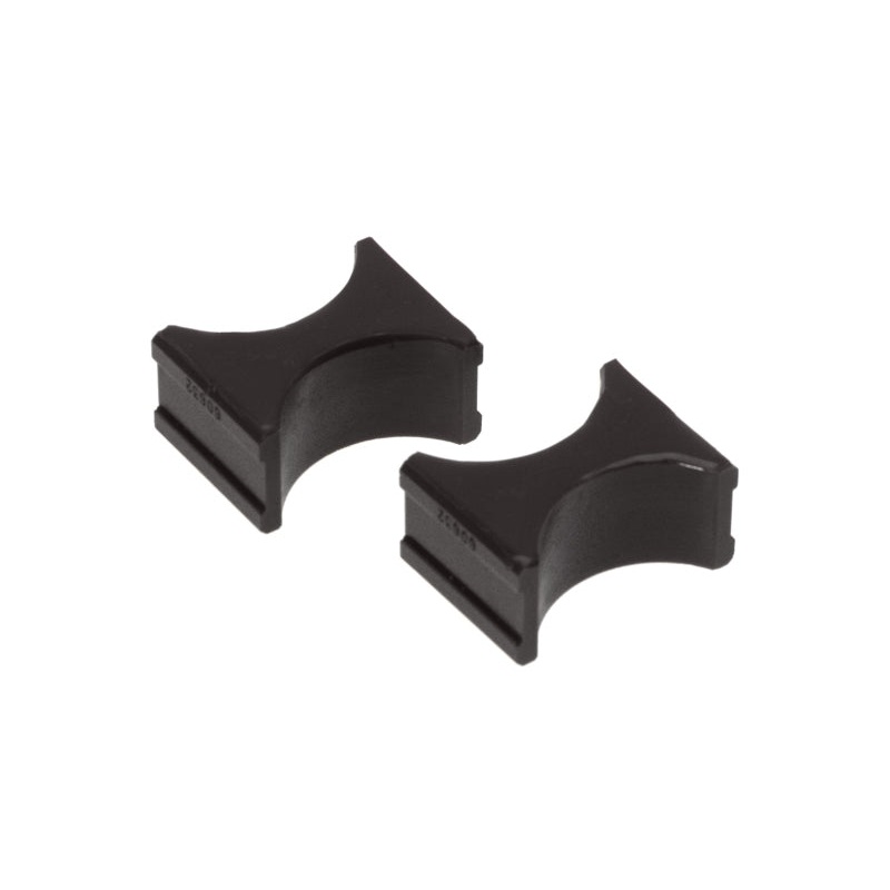 Prothane Universal Shock Reservoir Mounts – 2.0/2.0 Diameter – Black