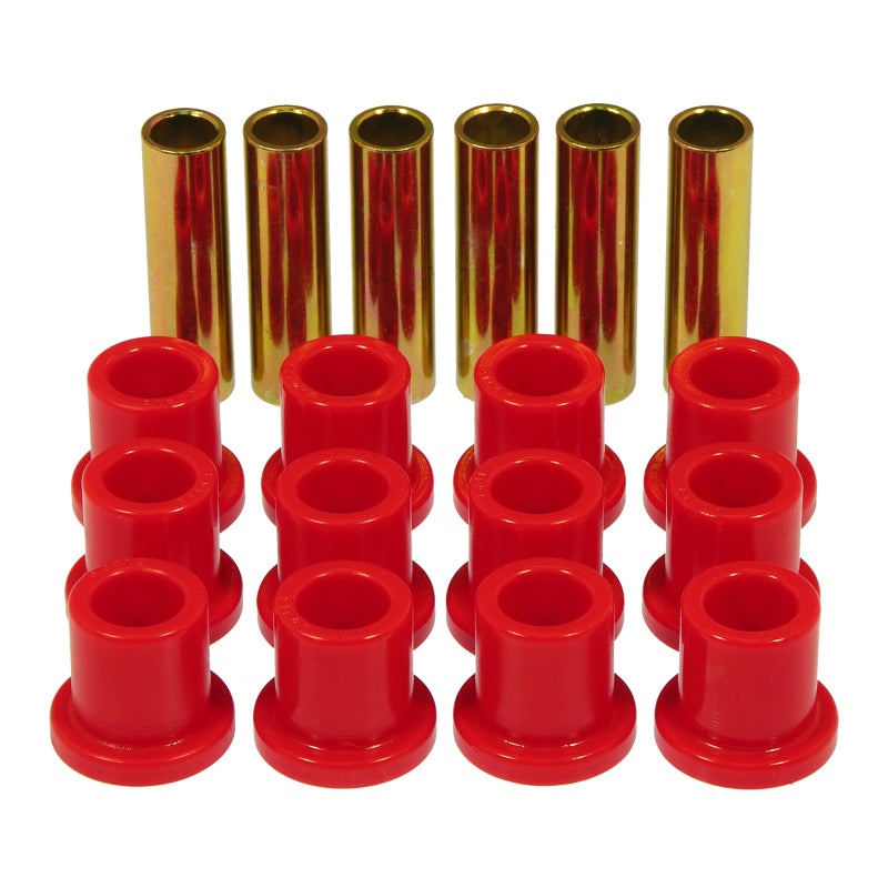 Prothane 57-72 Ford F100/F150 Rear Spring & Shackle Bushings – Red