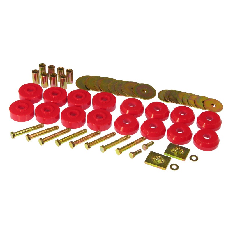 Prothane 59-64 Chevy Impala / Belair Body Mount Kit – Red