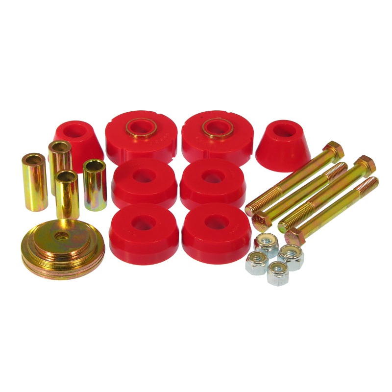 Prothane 63-66 Chevy C10 1/2Ton 2wd PU Body Mount – Red
