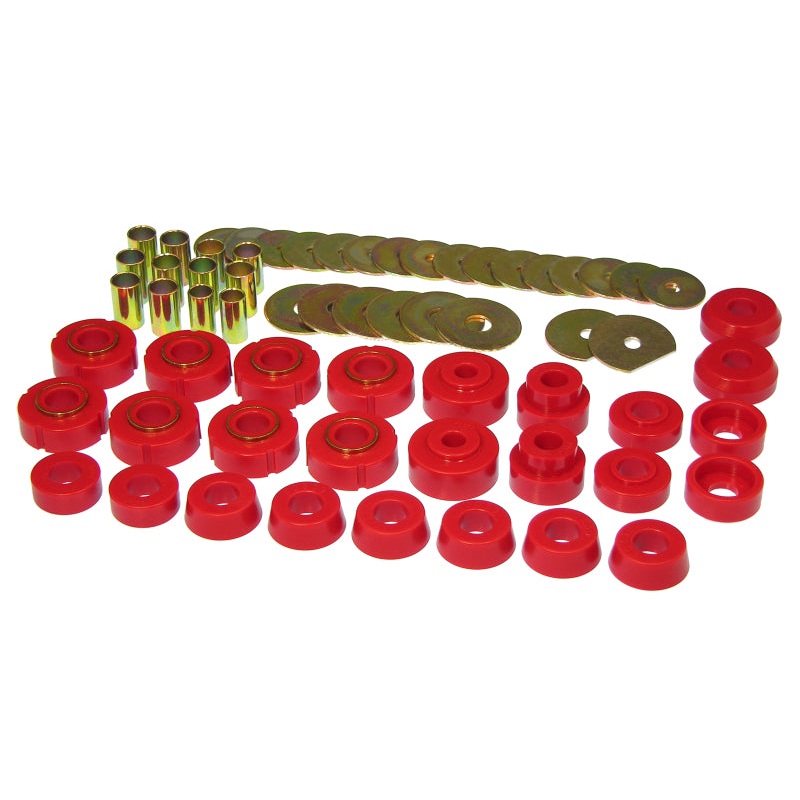 Prothane 65-70 Chevy Impala Convertible Body Mount – Red