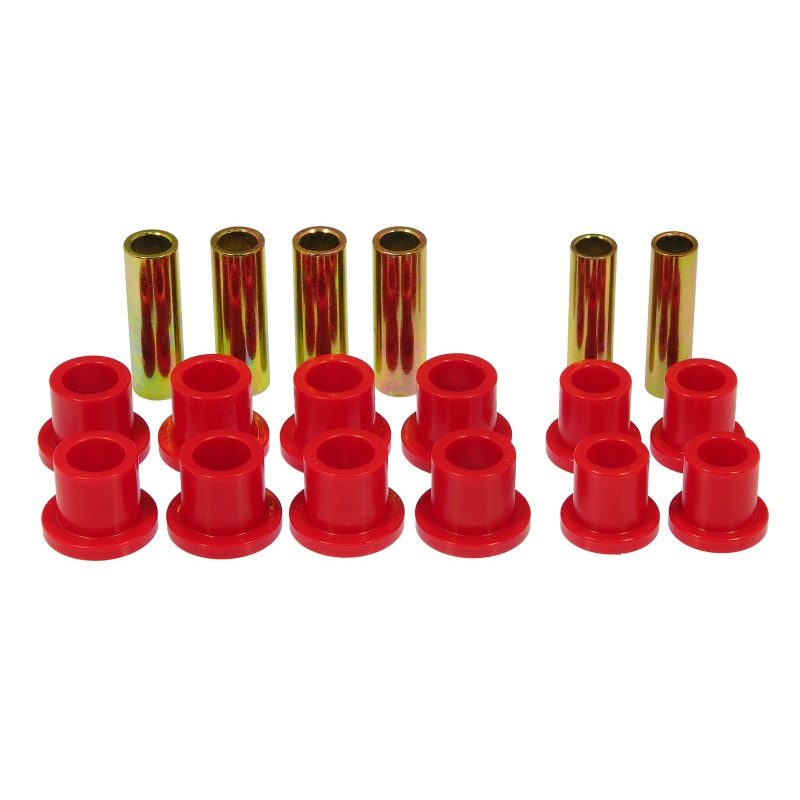 Prothane 66-72 Ford F100 4wd Spring & Shackle Bushings – Red