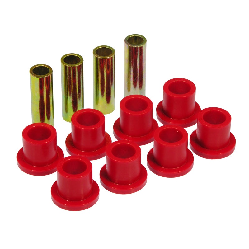 Prothane 73-79 Ford F250 Crew Cab / F350 Rear Spring & Shackle Bushings – Red