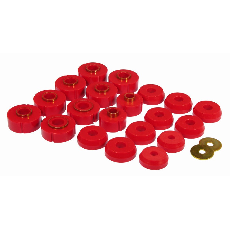 Prothane Ford F-150/250LD (Std/Extd/Crew) Body Mount – Red