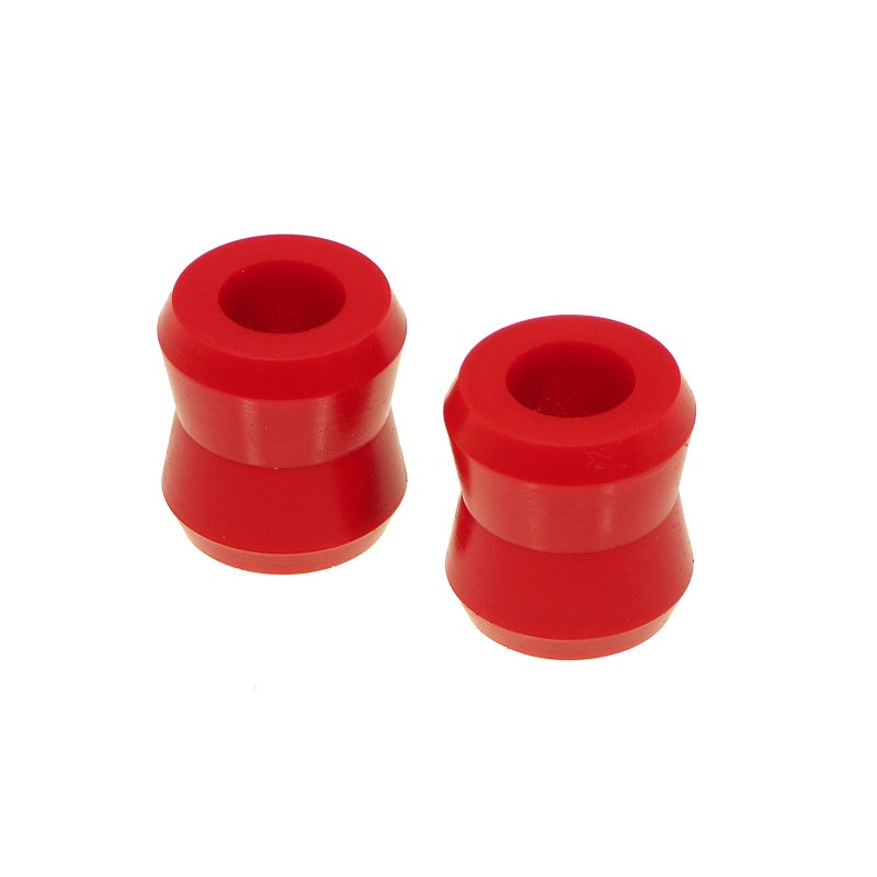 Prothane Universal Shock Bushings – Large Hourglass – 3/4 ID – Red