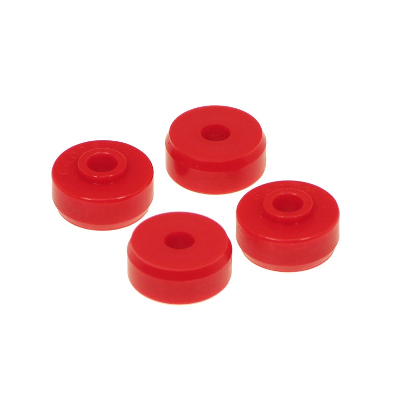 Prothane Universal Shock Bushings – Stem Type – Small Nipple – Red