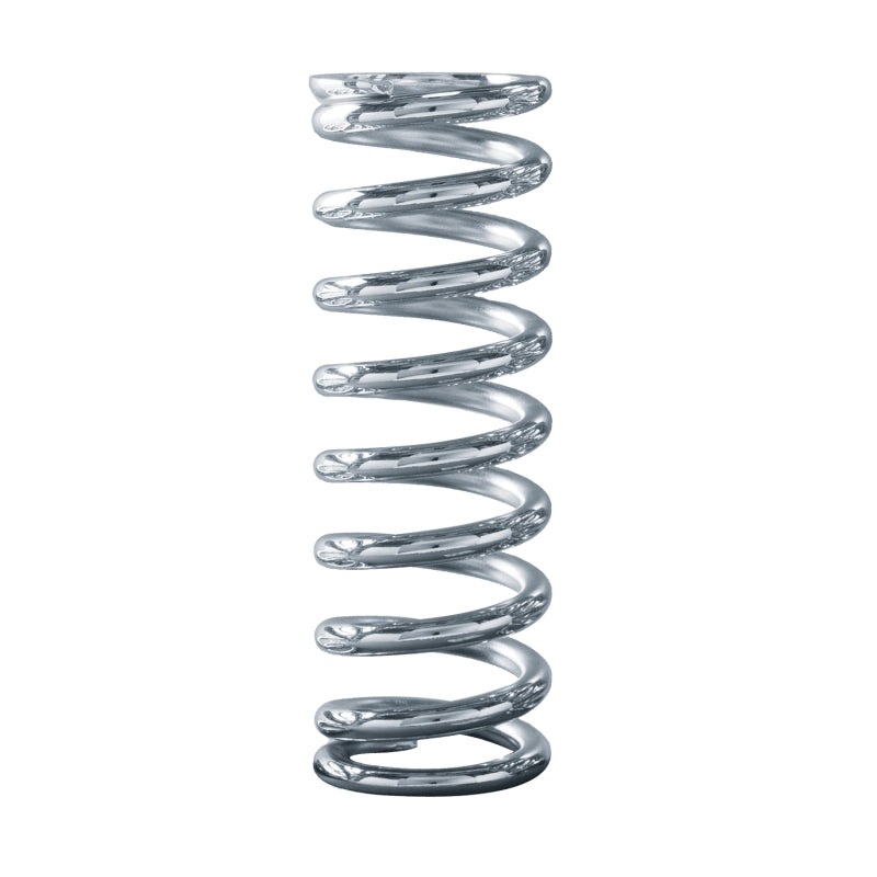 QA1 2-1/2in ID Spring – 10in Length x 250lbs/in – Chrome Plated