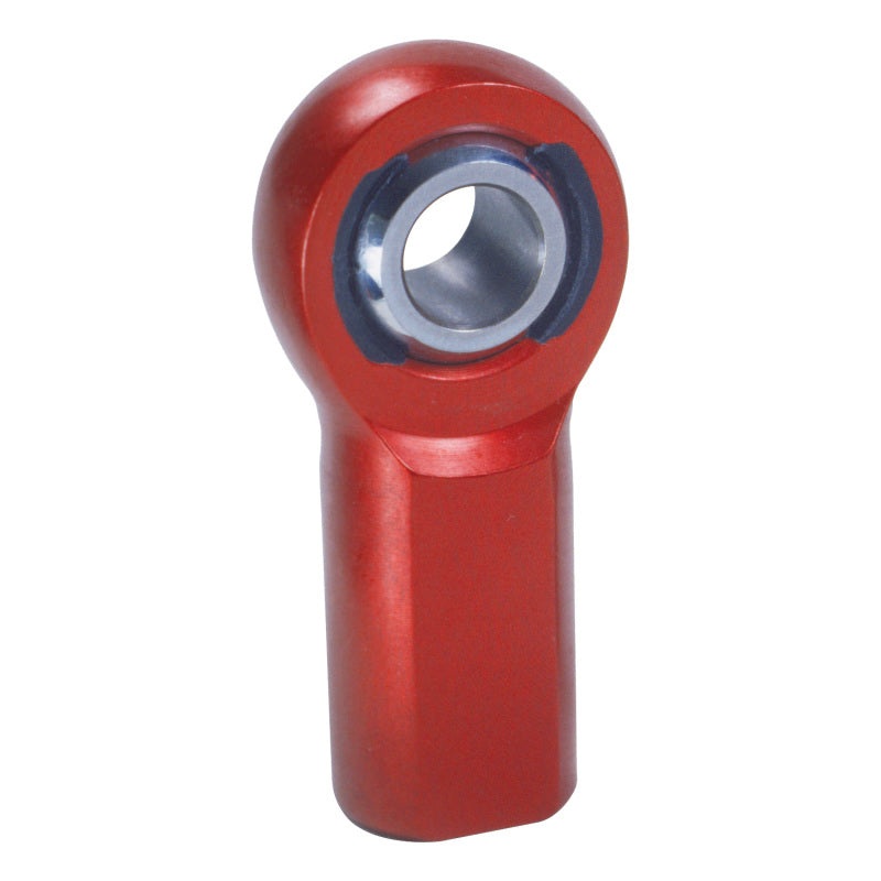 QA1 A Series Endura Rod End – Female/Left Hand – .3125in Bore x 5/16-24 – Red Aluminum