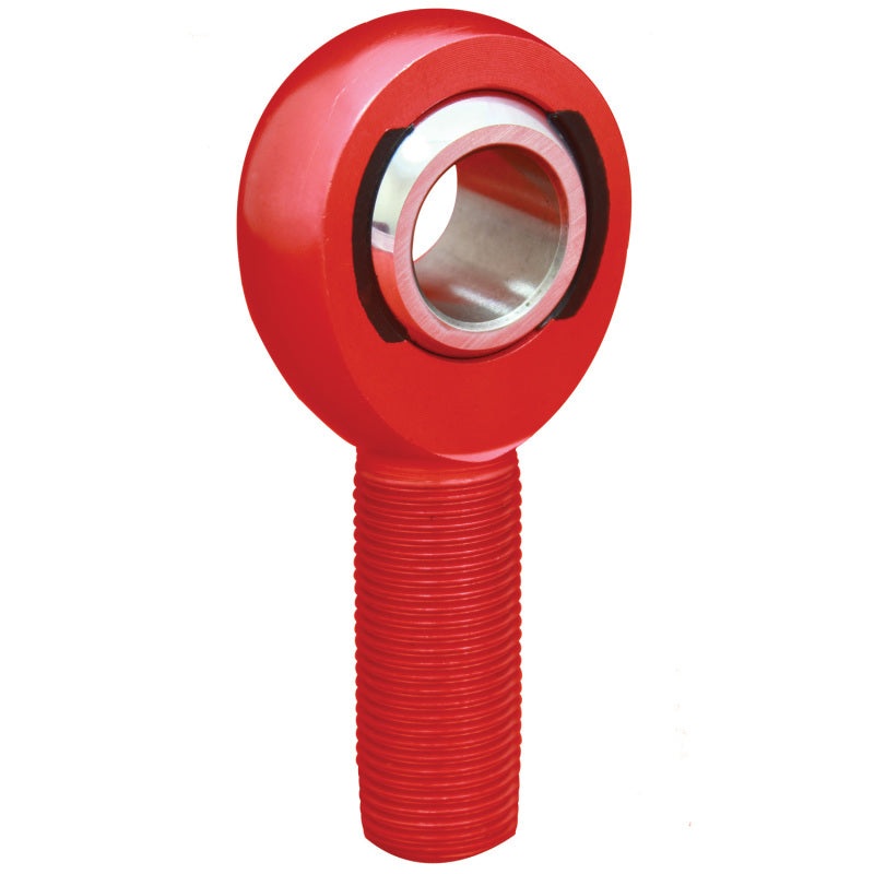 QA1 A Series Endura Rod End – Male/Left Hand – .4375in Bore x 1/2-20 – Red Aluminum