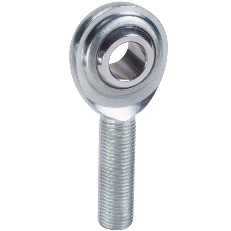 QA1 C Series 2-Pc Rod End – Male/Left Hand – .125in Bore x 1/8 – Carbon Steel
