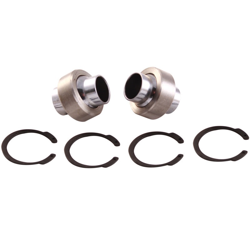 QA1 COM-T Series Bearing Kit w/Snap Ring – .5in x 1in Wide – Heat Treated Chrome Plated Steel w/PTFE