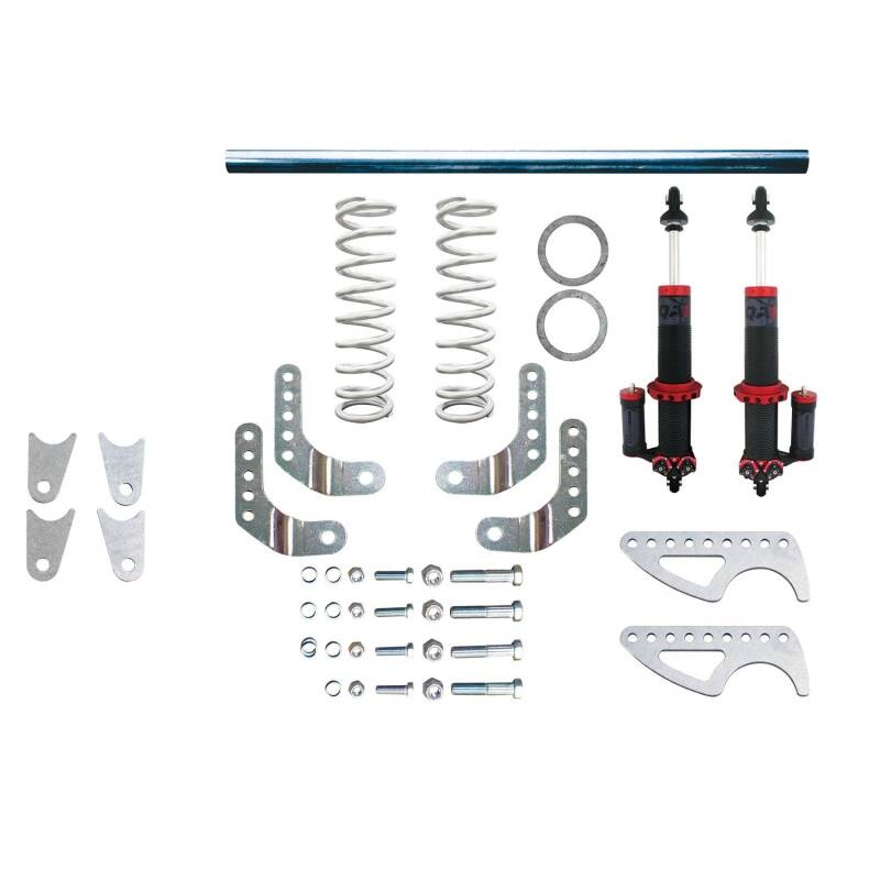 QA1 Pro Rear Weld-In Coil-Over System – MOD Series – 12in x 130lbs/in – 3.25in Tube – Aluminum