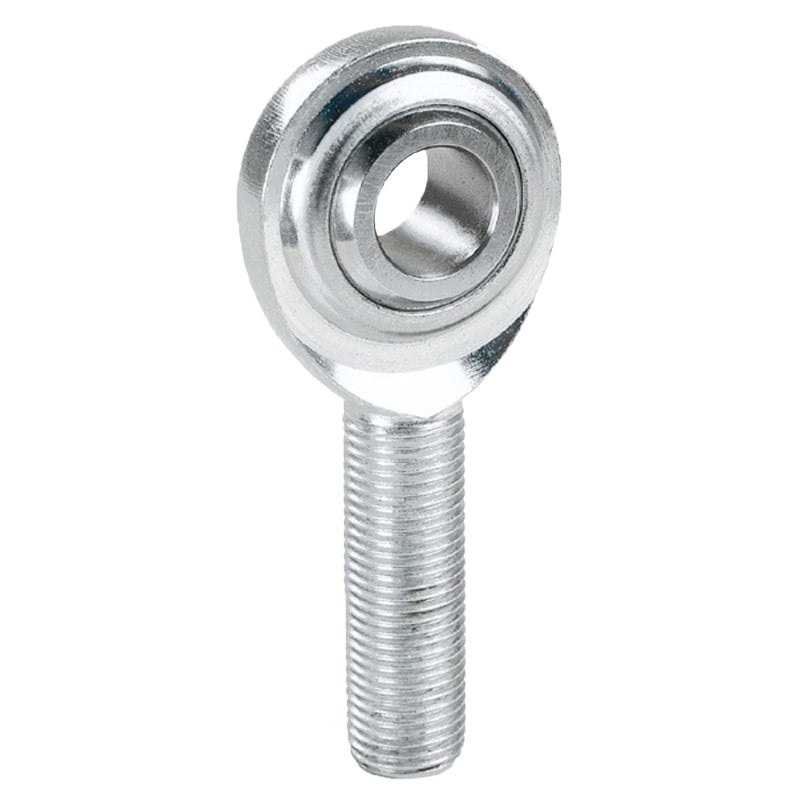 QA1 G Series 2-Pc Rod End – Male/Left Hand – 10mm Bore x M10x1.5 – Stainless Steel w/PTFE