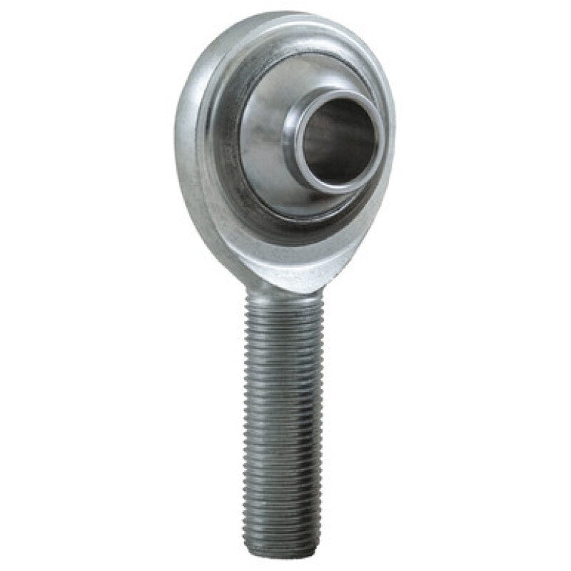 QA1 PCY Series 2-Pc Rod End – Male/Right Hand – .625in Bore x 5/8-18 – Hi-Misalign – Steel w/PTFE