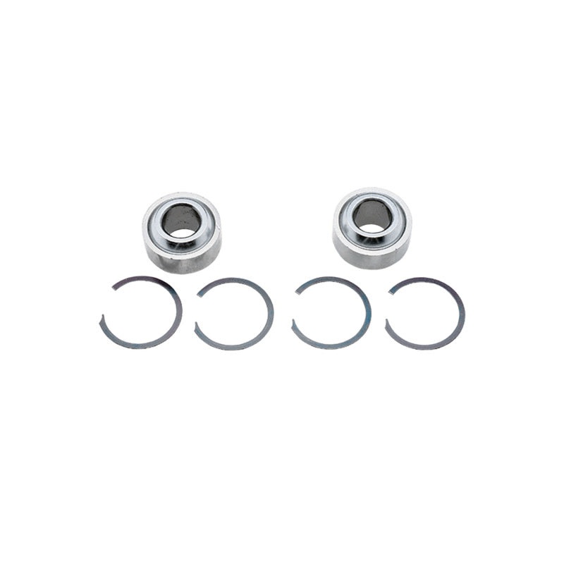 QA1 SIB Series Bearing Kit w/Snap Rings – .500in ID x .625in Wide – Heat Treated Chrome Plated S.S.