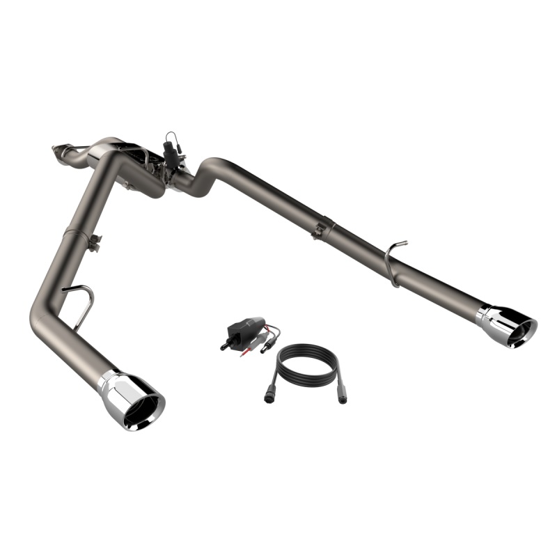 2019-2024 Ram 1500 QTP Screamer Split Rear Exit Cat Back