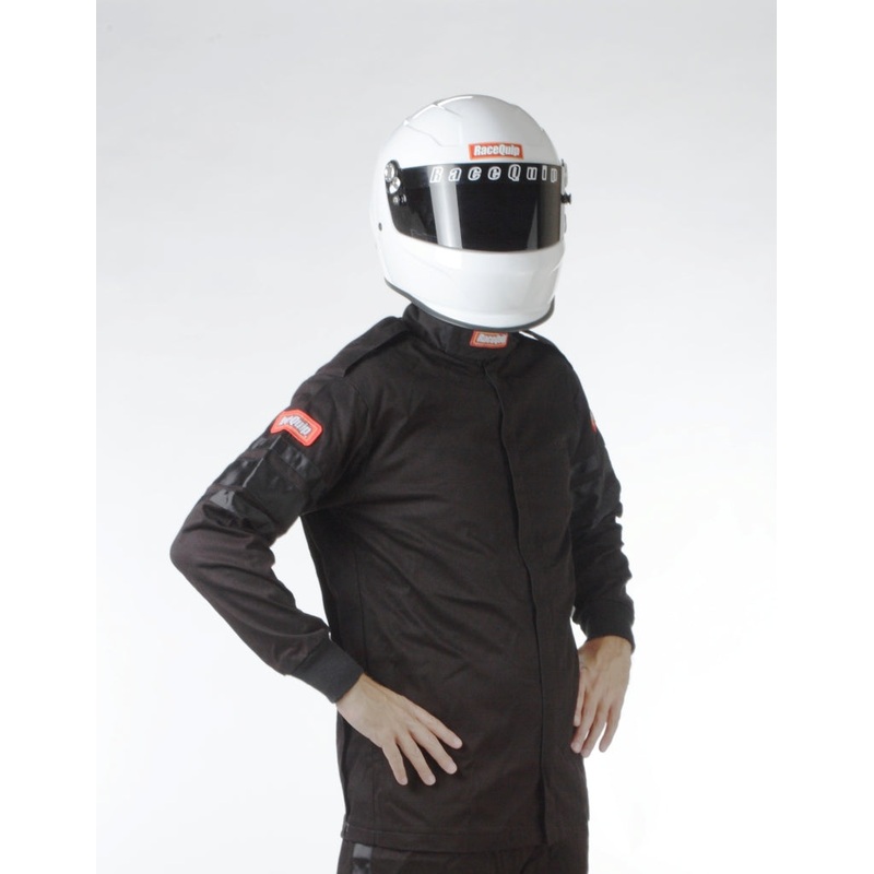 RaceQuip Black SFI-1 1-L Jacket – 4XL