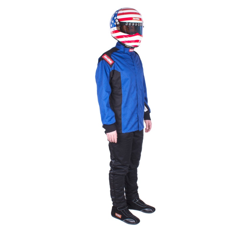 RaceQuip Blue Chevron-1 Jacket – XL