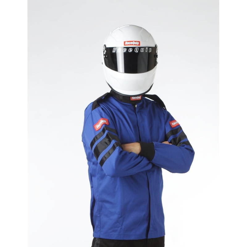 RaceQuip Blue SFI-1 1-L Jacket – Large