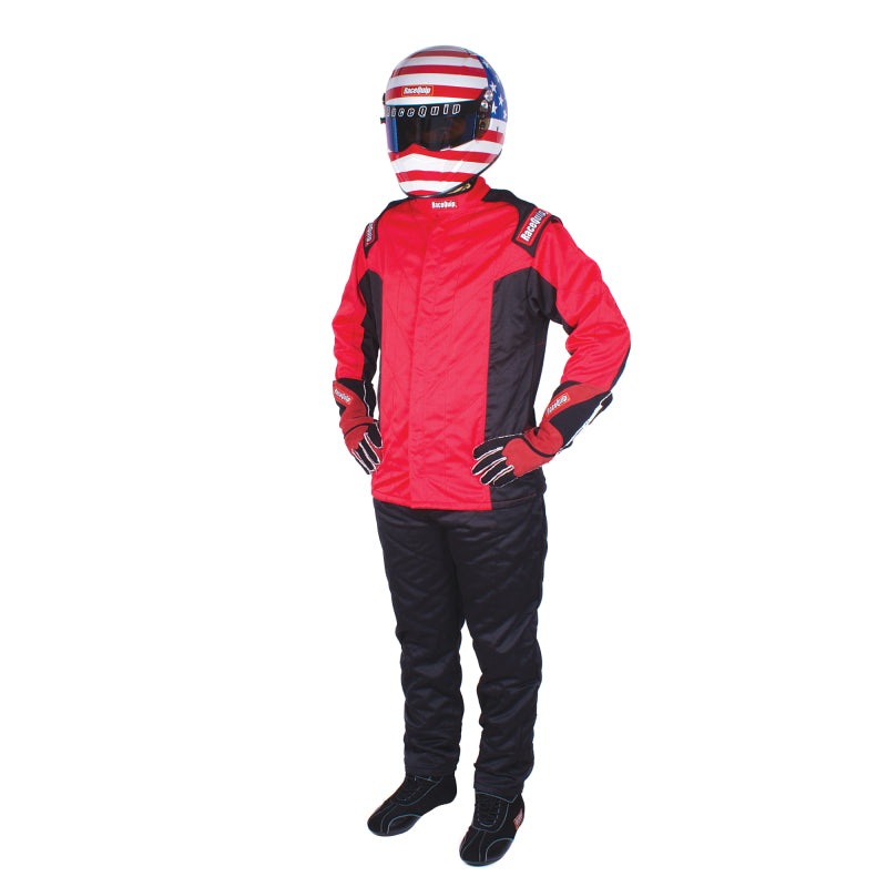 RaceQuip Red Chevron-5 Jacket SFI-5 – Medium