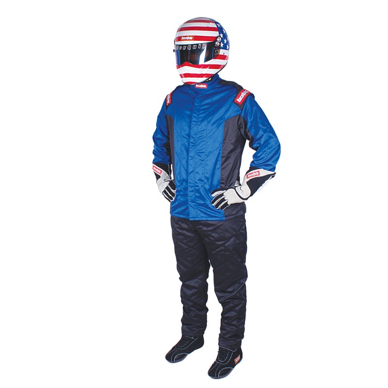 RaceQuip Blue Chevron-5 Jacket SFI-5 – Large