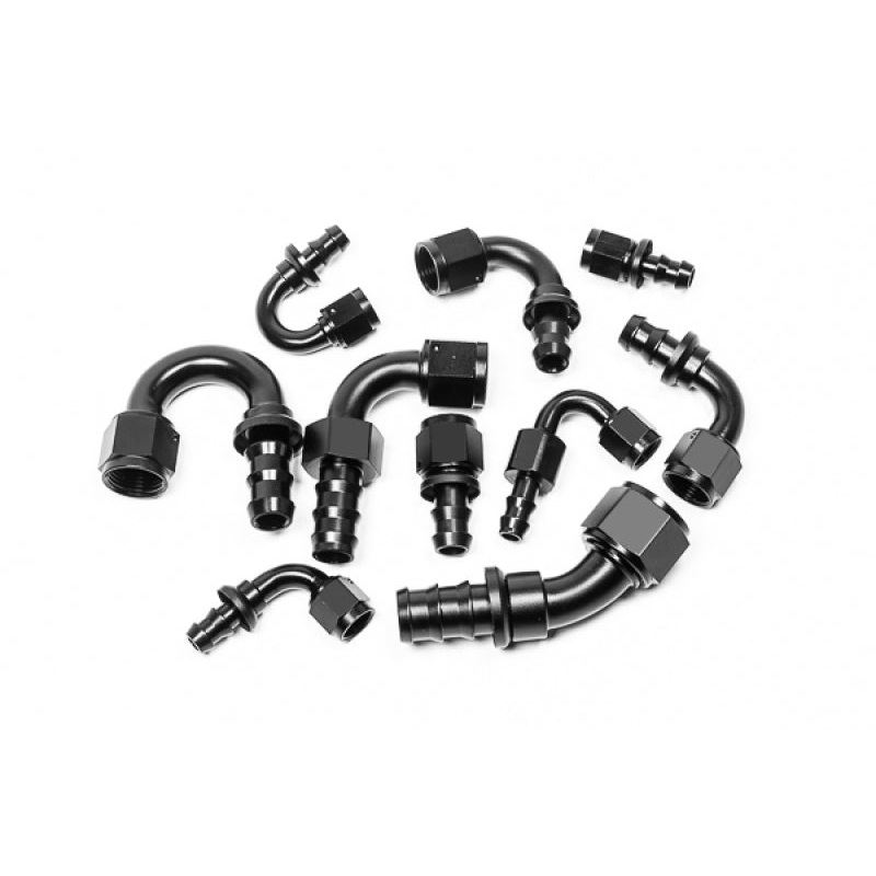 Radium Engineering -6AN 180 Degree Push-Lok Hose End