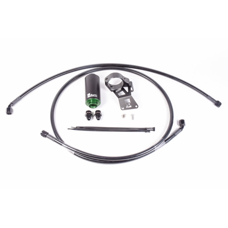 Radium Engineering Mitsubishi Evo X Fuel Hanger Feed Kit – Microglass Filter