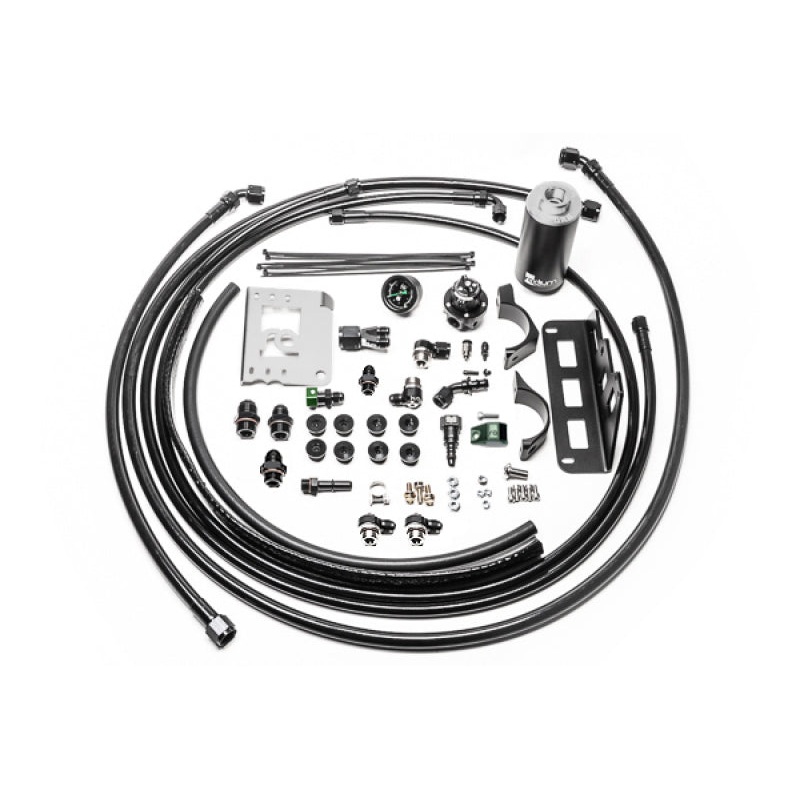 Radium Engineering 08-15 Cadillac CTS-V Fuel Hanger Plumbing Kit – Microglass Filter