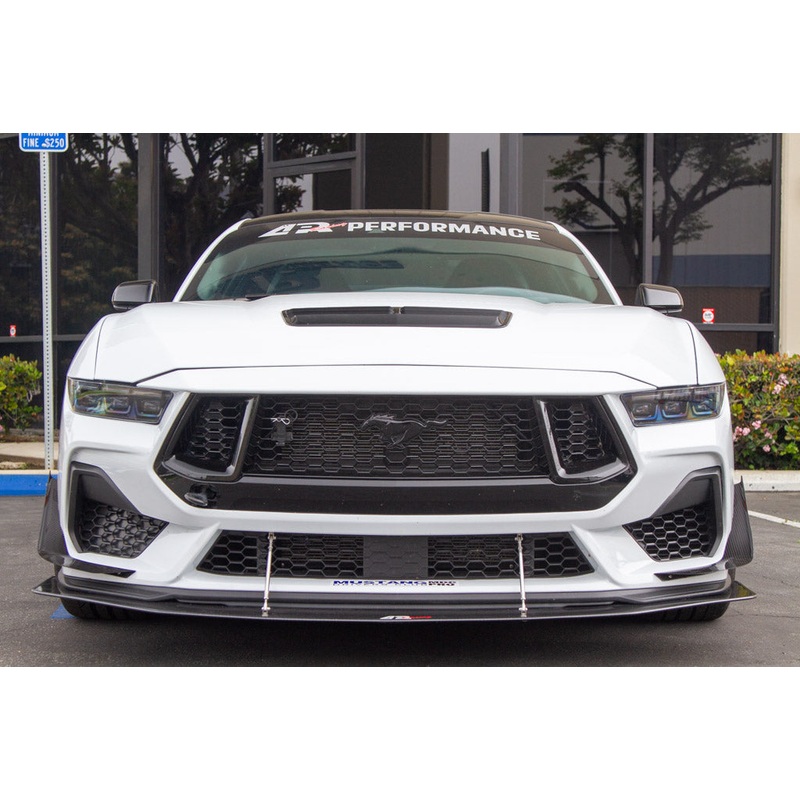 2024 to current -Ford Mustang GT S650 Front Bumper Canards