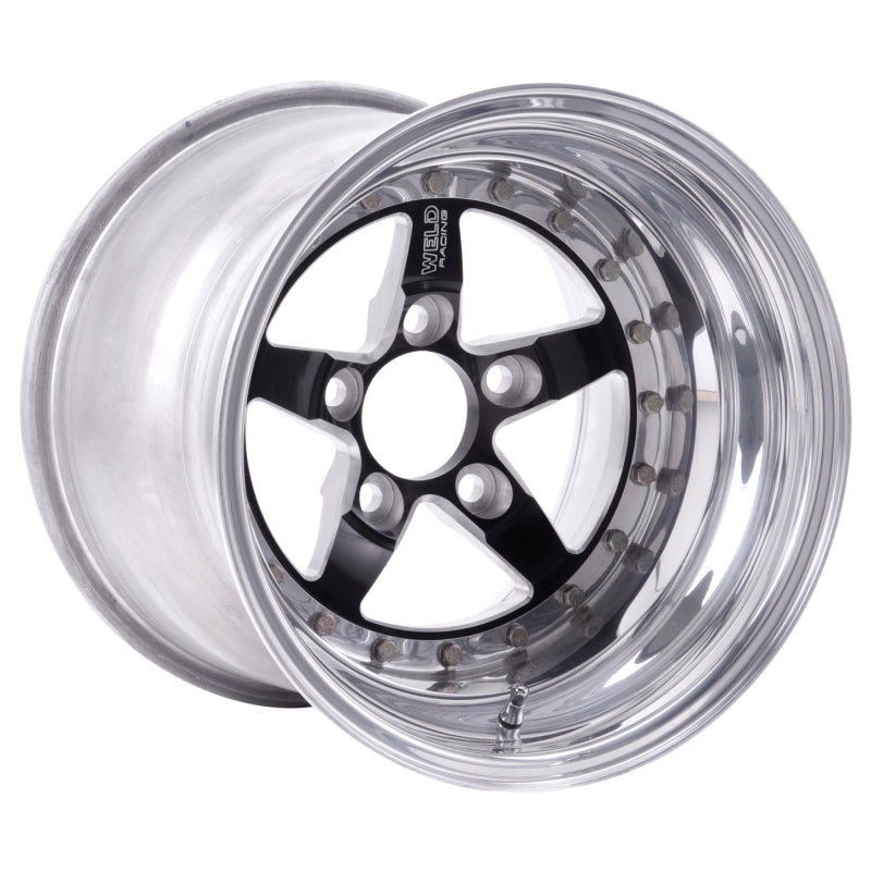 Weld Weldstar 15×8 / 5×4.75 BP / 3.5in. BS Black Wheel – Non-Beadlock