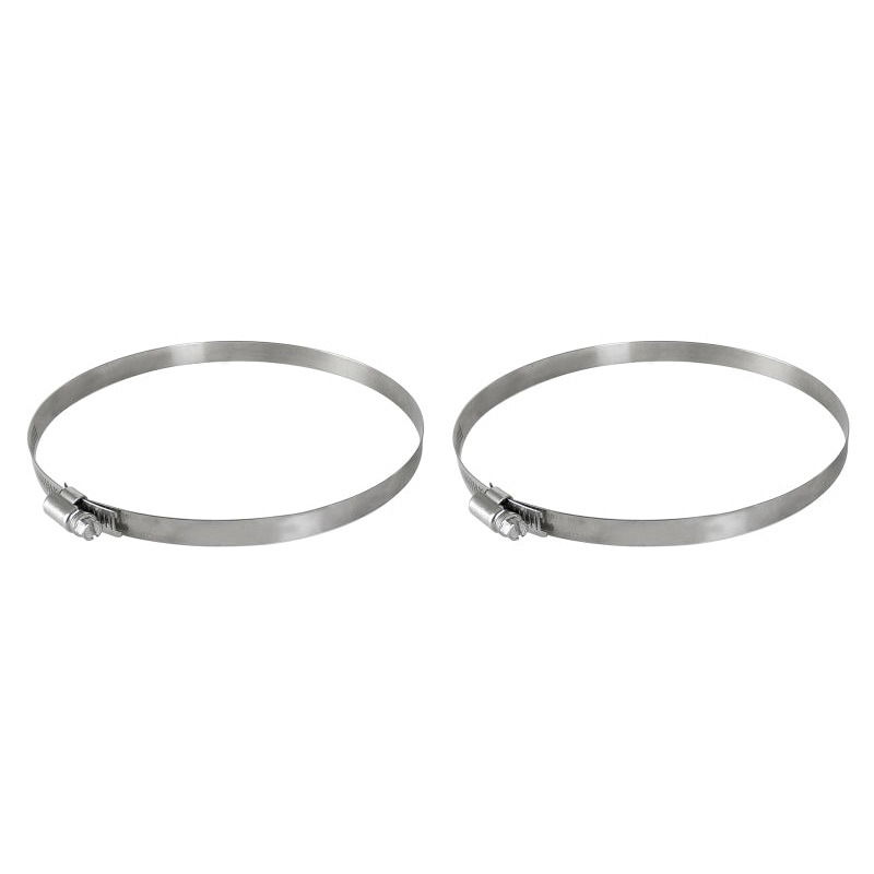aFe Magnum FORCE Worm Gear Hose Clamps – 4-1/8in to 7in ID (Pair)