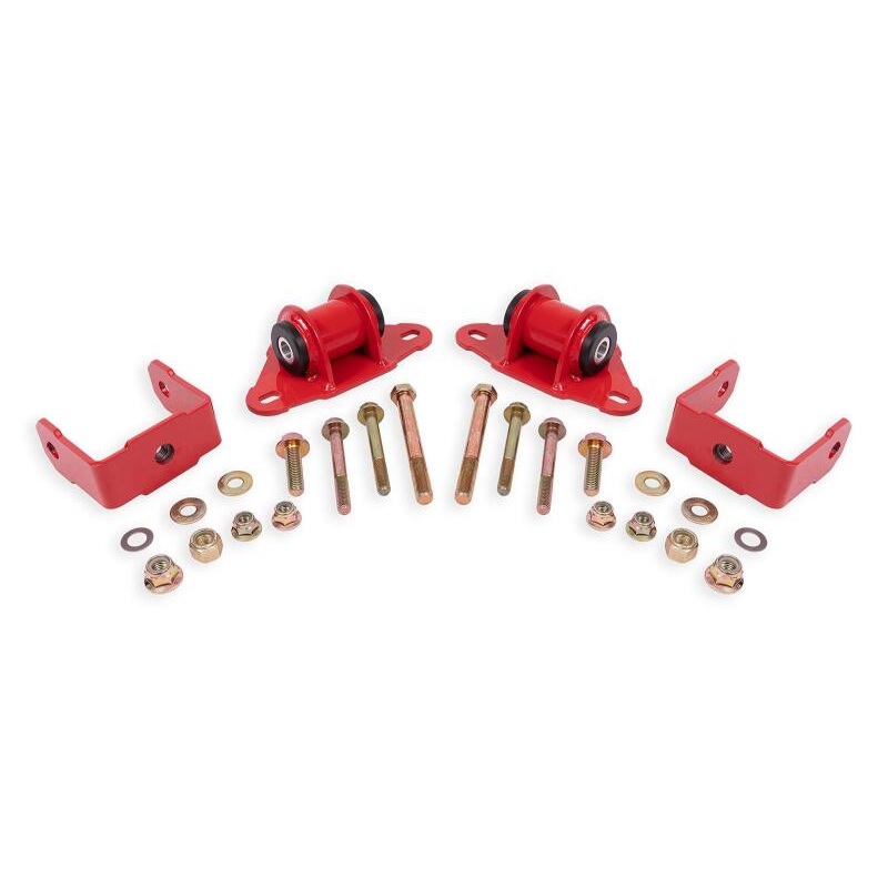BMR 14-19 Chevrolet Corvette Transmission/Differential Mount – Red