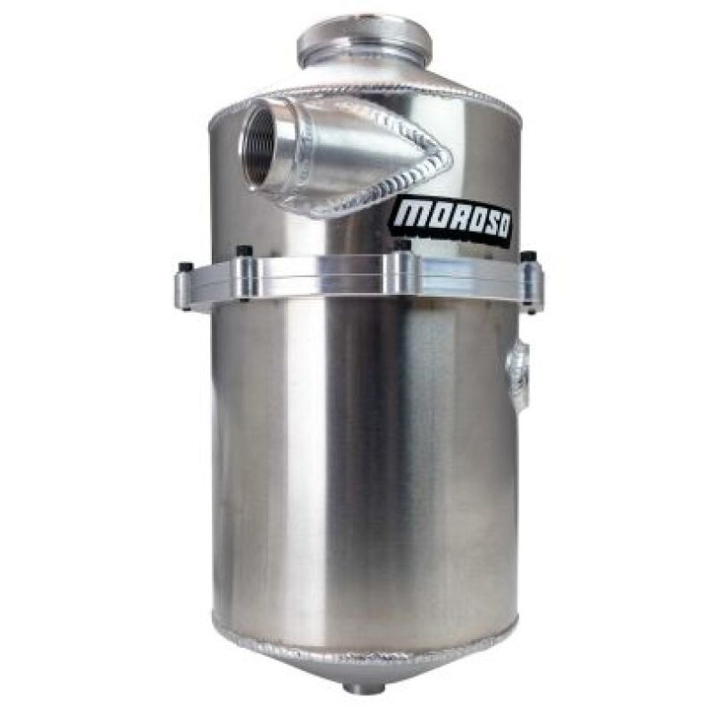 Moroso Pro-Mod 2 Pc 60/40 Split 16.5in Tall 8in Dia 7.5qt Dry Sump Tank