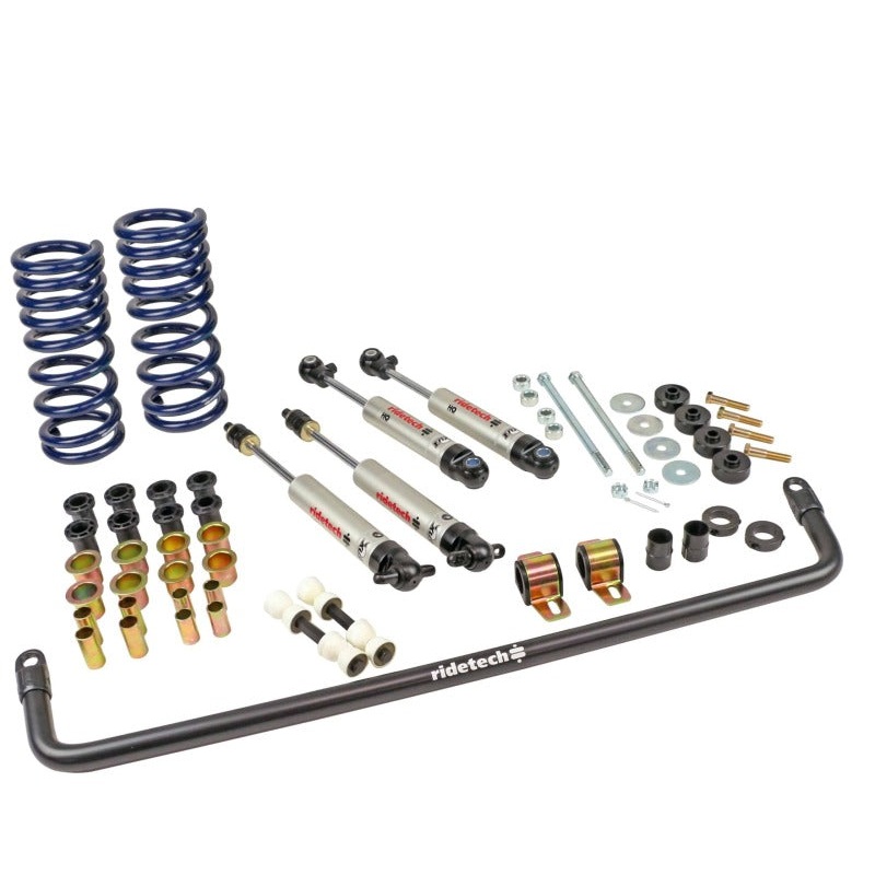Ridetech 63-82 Chevrolet Corvette StreetGrip Suspension System (w/o Leaf Spring)