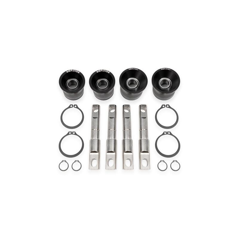 BMR 14-19 Chevrolet Corvette C7 Rear Upper Control Arm Bearing Kit – Black Anodized