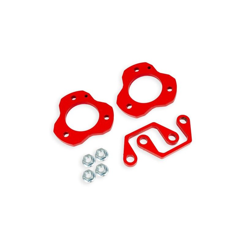 BMR 21-25 Ford Bronco (Exc. Bronco Sport) 1in Leveling Kit – Red