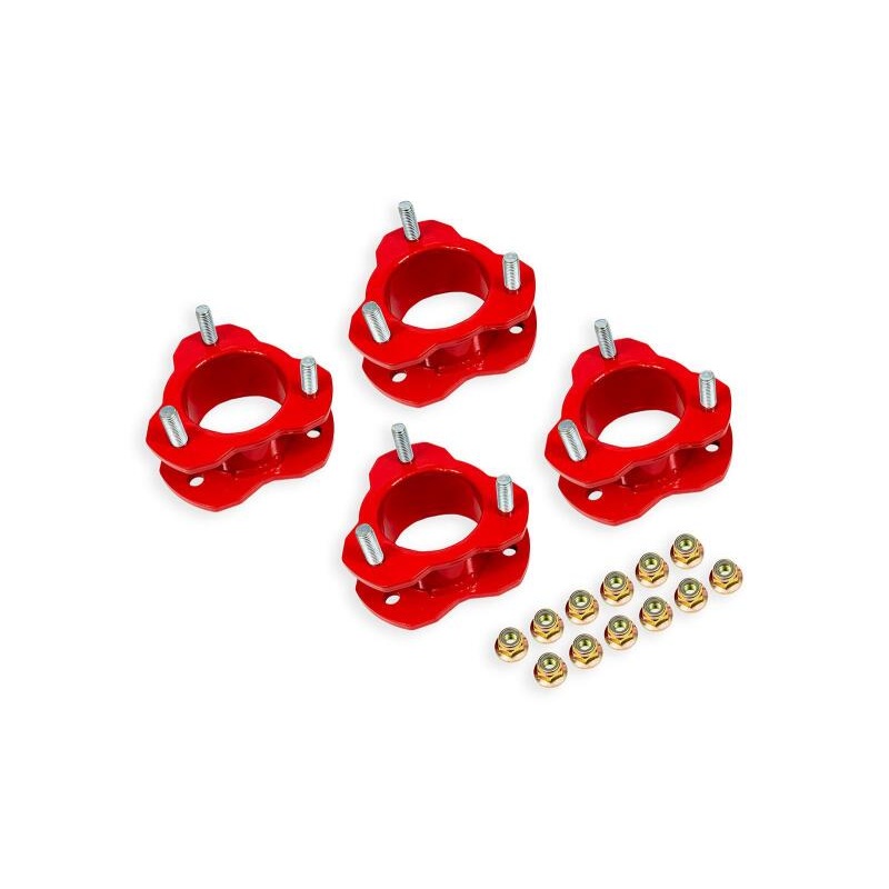 BMR 21-25 Ford Bronco (Exc. Bronco Sport) 2in Leveling Kit – Red
