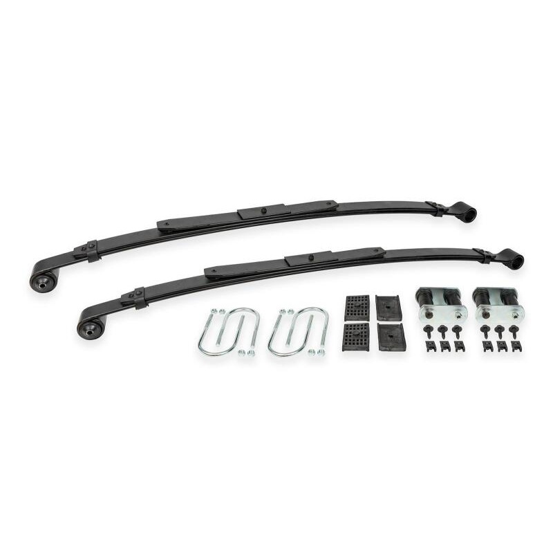 BMR 67-69 GM F-Body / 68-74 X-Body 3in Drop Rear Lowering Leaf Springs w/ Install Kit – Black