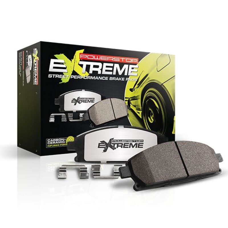 Power Stop 2024 Ford Mustang Front Z26 Street Brake Pad w/Hardware
