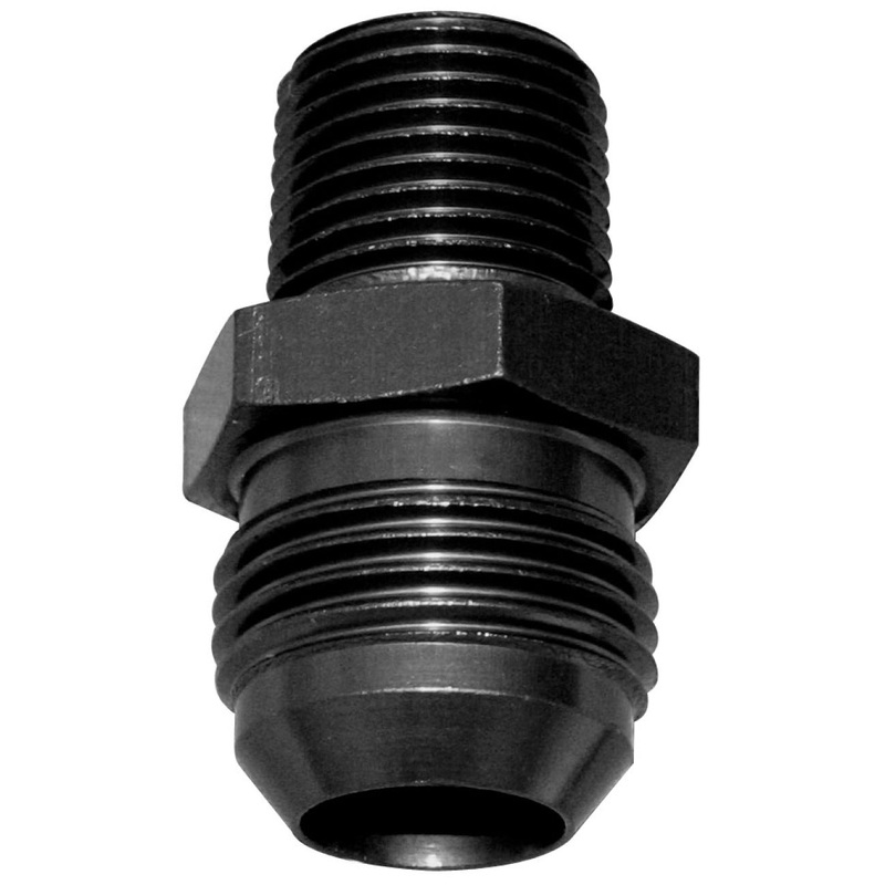 Moroso 1/2in NPT to -12An Fitting – Aluminum – Single
