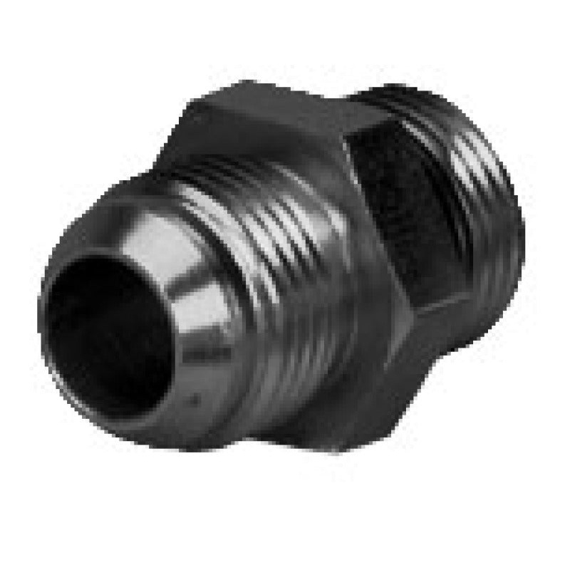 Moroso Dry Sump Tank/Pump Scavenge Manifold Fitting -12An to -12An w/O-Ring – Aluminum – Single